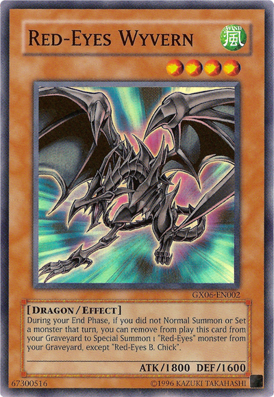 Red-Eyes Wyvern - GX06-EN002 - Super Rare - Limited Edition
