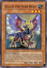 Gallis the Star Beast - GX06-EN001 - Super Rare - Limited Edition