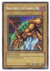 Right Arm of the Forbidden One - UBP1-EN003 - Secret Rare - Limited Edition