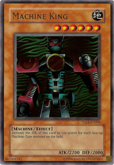 Machine King - EM1-EN001 - Ultra Rare - Limited Edition