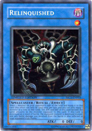 YuGiOh Master Collection 1 Relinquished MC1-EN003