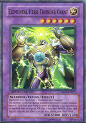 Elemental Hero Thunder Giant - MF01-EN001 - Parallel Rare - Limited Edition