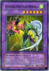 Elemental Hero Flame Wingman - MF03-EN006 - Parallel Rare - Limited Edition