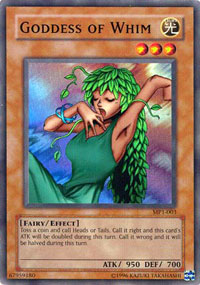 Goddess of Whim - MP1-003 - Super Rare - Limited Edition Goddess of Whim - MP1-003 - Super Rare - Limited Edition