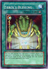 Sebek's Blessing - PCJ-EN002 - Secret Rare - Limited Edition