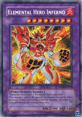 Elemental Hero Inferno - PP02-EN010 - Secret Rare - Unlimited Edition