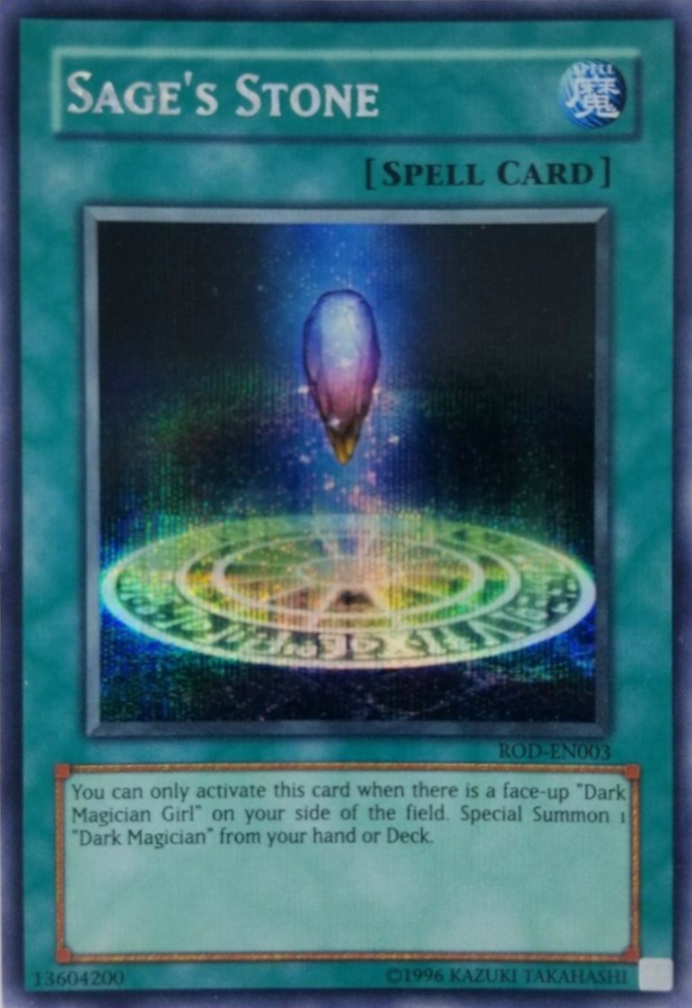 Sages Stone - ROD-EN003 - Secret Rare - Unlimited Edition