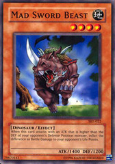 Mad Sword Beast - SKE-022 - Common - 1st Edition