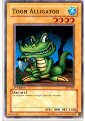 Toon Alligator - SDP-009 - Common - 1st Edition