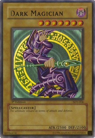 YuGiOh popular Dark Magician SDY-006 Ultra Rare