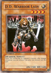 D.D. Warrior Lady - SDDE-EN010 - Common - 1st Edition