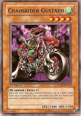 Chaosrider Gustaph - SDDE-EN012 - Common - 1st Edition