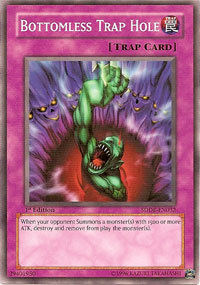 Trou de piege sans fond - SDDE-EN032 - Commun - 1ere edition // SDDE - Structure Deck: The Dark Emperor