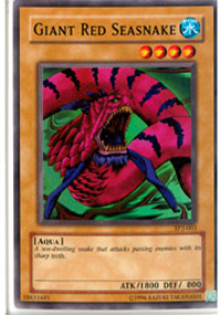 Giant Red Seasnake - TP2-003 - Super Rare - Unlimited Edition