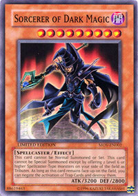 Sorcerer of Dark Magic - MOV-EN002 - Common - Limited Edition