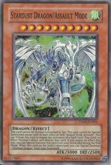 Stardust Dragon/Assault Mode - DP09-EN001 - Super Rare - 1st Edition