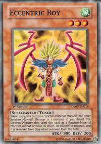 Eccentric Boy - DP09-EN014 - Super Rare - 1st Edition - Yu-Gi-Oh