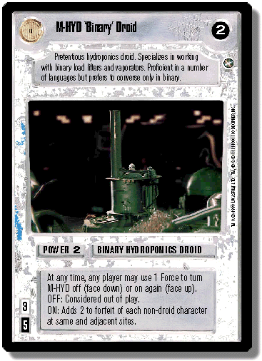 M-HYD Binary Droid