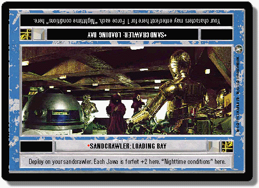 Sandcrawler: Loading Bay