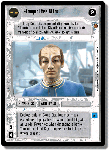 Trooper Utris Mtoc