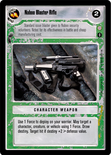 Naboo Blaster Rifle - Lightside
