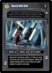 Security Battle Droid