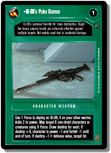 IG-88s Pulse Cannon
