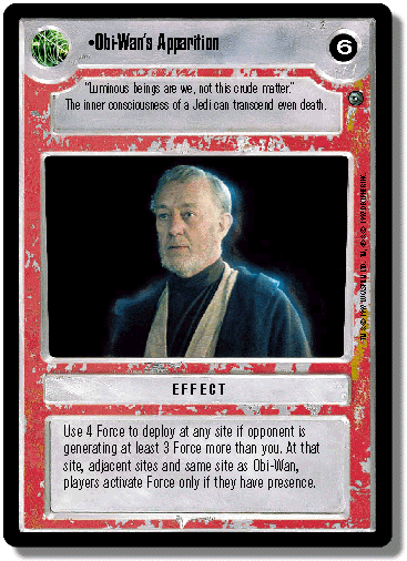 Obi-Wans Apparition