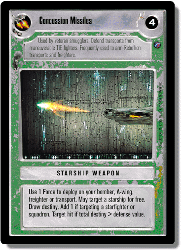 Concussion Missiles - Lightside