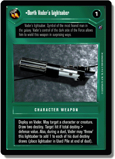 Darth Vaders Lightsaber