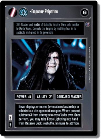 Emperor Palpatine - Ultra Rare