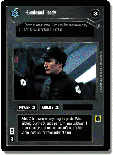 Lieutenant Hebsly
