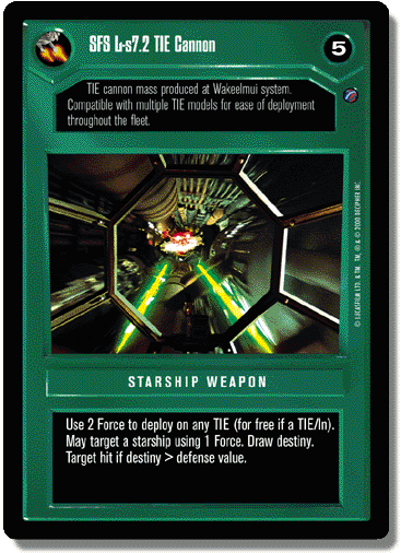 SFS L-s7.2 TIE Cannon