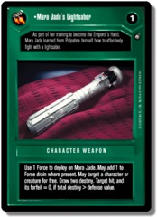 Mara Jade's Lightsaber