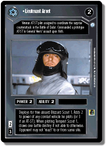 Lieutenant Arnet