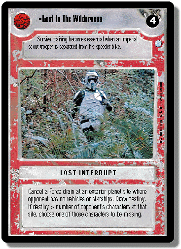 Lost In The Wilderness