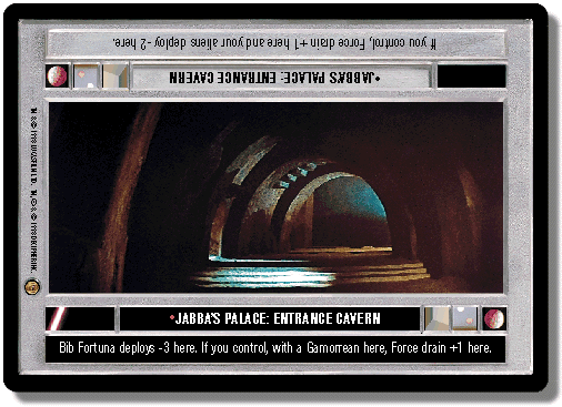 Jabbas Palace: Entrance Cavern - Darkside
