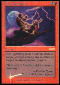 Arc Lightning - Foil - Arena 2002