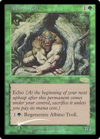 Albino Troll - Foil FNM 2002