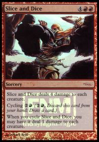 Slice and Dice - Foil FNM 2004