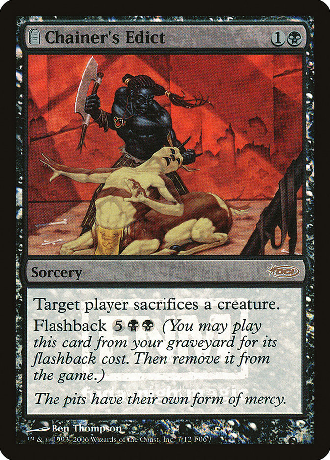 Chainers Edict - Foil FNM 2006