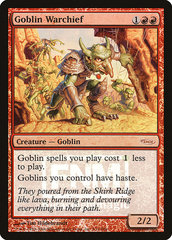 Goblin Warchief - Foil FNM 2006