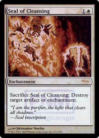 Seal of Cleansing - Foil FNM 2005