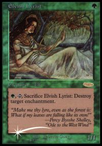 Elvish Lyrist - Foil JSS Promo