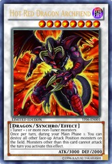 Hot Red Dragon Archfiend - YF06-EN001 - Ultra Rare - Limited Edition