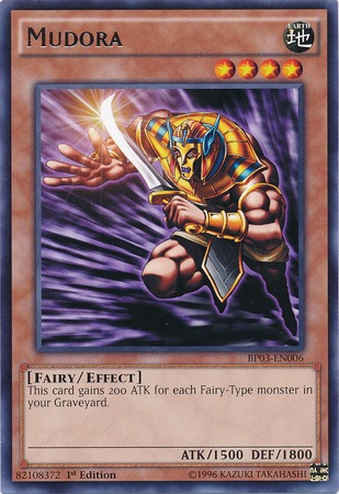 Mudora - BP03-EN006 - Rare - 1st Edition