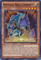 Mythical Beast Cerberus - BP03-EN018 - Common - 1st Edition