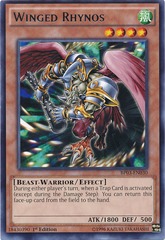 Winged Rhynos - BP03-EN030 - Rare - 1st Edition