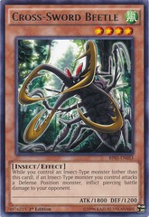 Cross-Sword Beetle - BP03-EN053 - Rare - 1st Edition