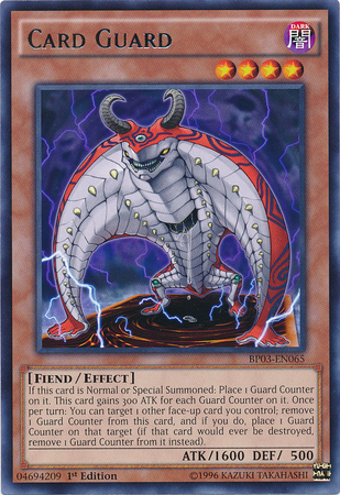 Card Guard - BP03-EN065 - Rare - 1st Edition